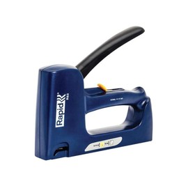 Rapid Multi-Function Staple Gun R83 for No. 53 and No. 8 Brads, 2-in-1 Carpentry and Upholstery Tacker with Ergonomic Handle and All-Steel Interior Wear Parts, Made In Sweden (20011550)