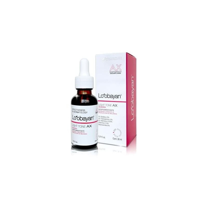 Light tone AX suero despingmentante 30ml(Loobayan)