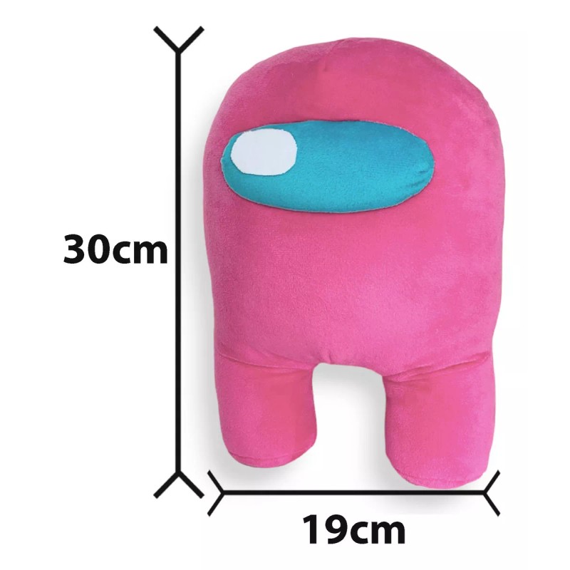 Heroland Peluche Among Us Juego Plush Amongus Amonguis Impostor Rosa