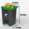 6Pack - Large Dog Pooper Scooper for yard - 20L