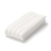 Muji 84013829 Silk Blend Pile Body Towel, Approx. 7.1 x