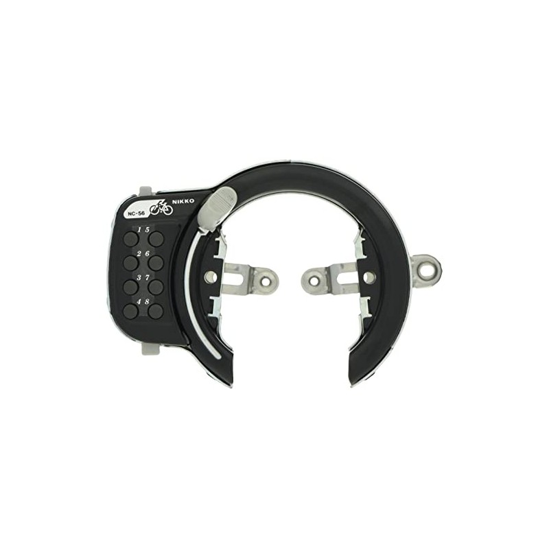 Nikko YD-4283 Circle Lock, 8 Buttons (Black)