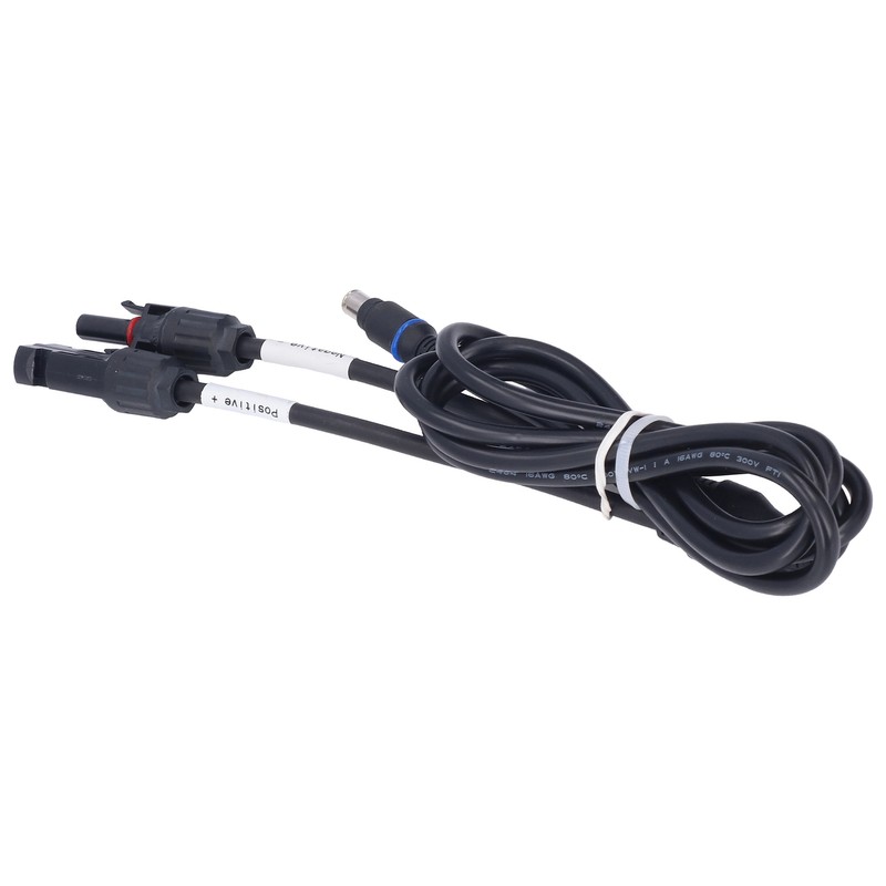 DC Solar Adapter 8mm Brass Connector Splitter Converter Cable for