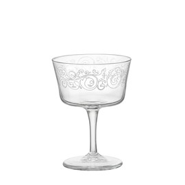 Bormioli Rocco Bartender Novecento 7.5 oz. Fizz Cocktail Glass, Set of 6, Liberty