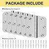 6 Pack 3.5 Inch Heavy Duty Stainless Steel Ball Bearing