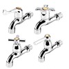 Water Faucet, Single Cold Water Tap for Kitchen, Laundry, Washing