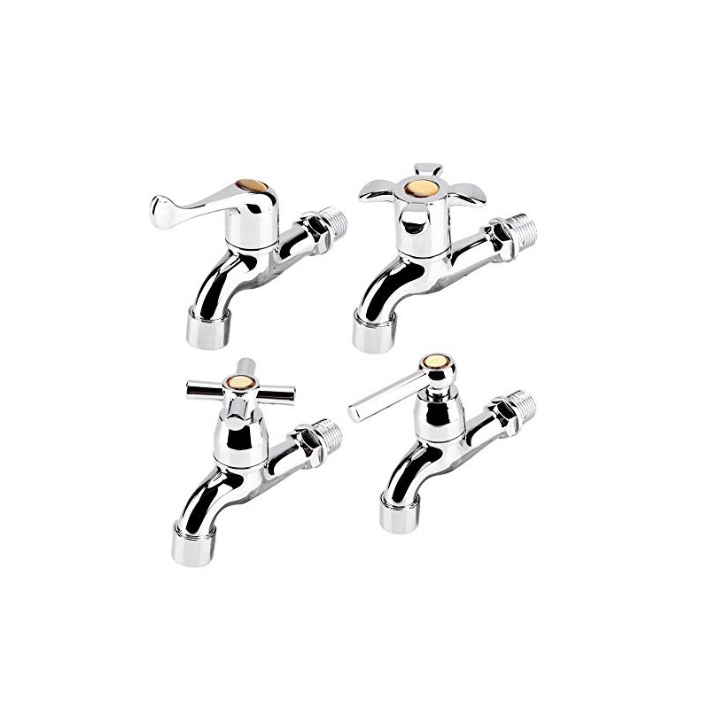 Water Faucet, Single Cold Water Tap for Kitchen, Laundry, Washing
