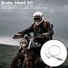 PonFxp Brake Bleeding Kit, 2 Sets Universal One-Way Brake Bleeder