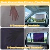 XCBYT 4-Pack Car Window Shades for Baby & Driver- Static