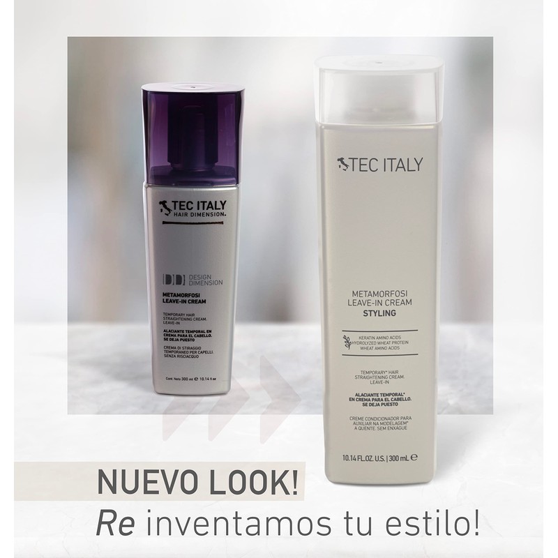 Tec Italy - Crema para Peinar Metamorfosi Leave-In Cream 300ml,