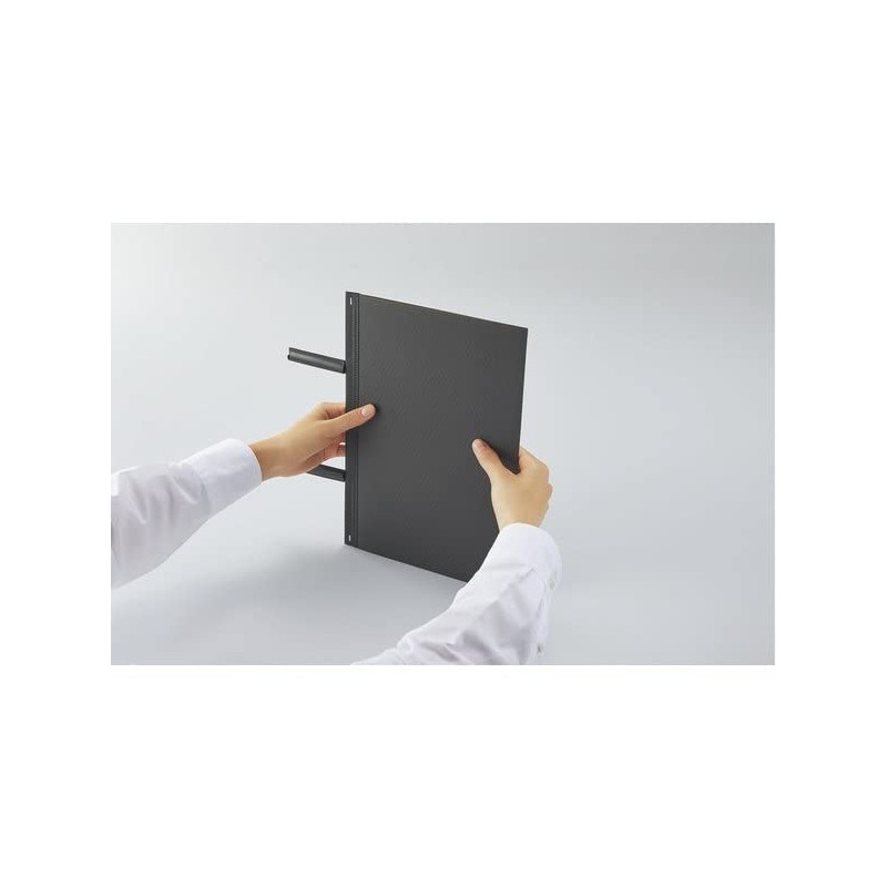 Kokuyo BIZRACK Clip Notebook, A4, Brown Black, No-BRCN202D, Bulk Pack