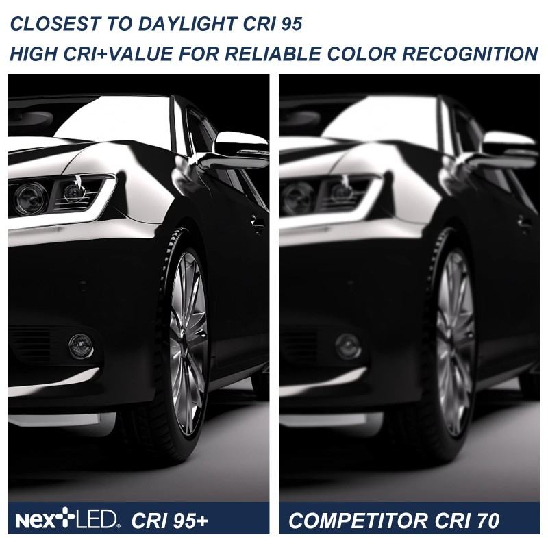 NextLED NT-6615K CRI95 Auto Detailing Pen Light, Rechargeable, Magnetic, 6000K