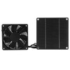 Solar Fan Effective Cooling Safety Protection Easily Install 3W 43.4CFM