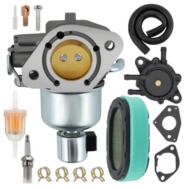16 853 19-S Carburetor KT735 KT740 Carb Kit for Kohler 7000 Series Engines KT725 KT740 KT730 KT745 22HP 23HP 24HP 25HP 26HP Replaces 3285367S 1685319-S 3285363S Carb with 32 883 09-S1 Air Filter