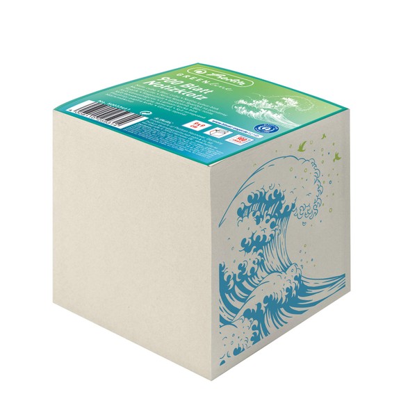 Herlitz 50033461 Notepad 9 x 9 x 9 cm, 900