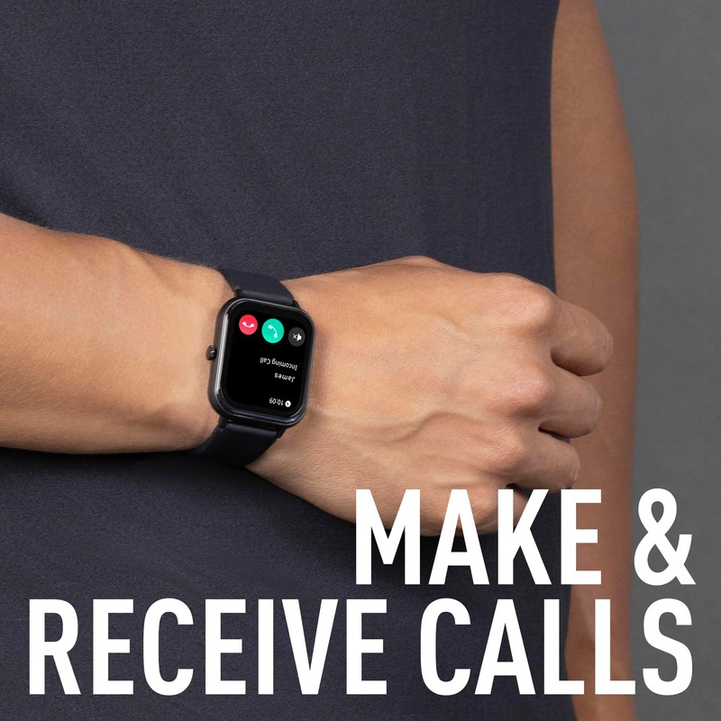 Reflex Active Series 17 Smart Watch 1.8" IP67 Black Strap