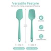 U-Taste Flat Spatula & Spoon Spatula: 11.38in 600ºF Heat Resistant