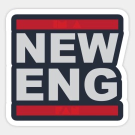 Endless New Objects New England Patriots Tom Brady Football Fan Vinyl Decal Laptop Bumper Sticker