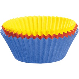 Original Kaiser Inspiration Maxi Muffin Förmchen Papier, 80 Stück, Muffinform Papier bunt, groß 8,5 cm, Muffinförmchen Papier fettdicht, ideal für süße und herzhafte Muffins