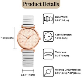 腕時計 レディース ステンレス シンプル アナログ表示: フリーサイズ 防水 クォーツ ファッションウォッチ - 誕生日 クリスマス バレンタインデー プレゼント