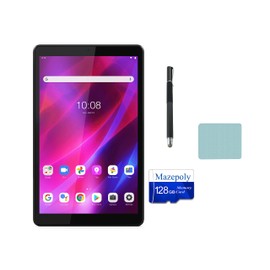 Lenovo Tab M8 Tablet, 8'' HD IPS Display, Android 11, Quad-Core Processor, 3GB RAM, 32GB Storage, Long Battery Life, SD Card Slot, Gray + Accessories