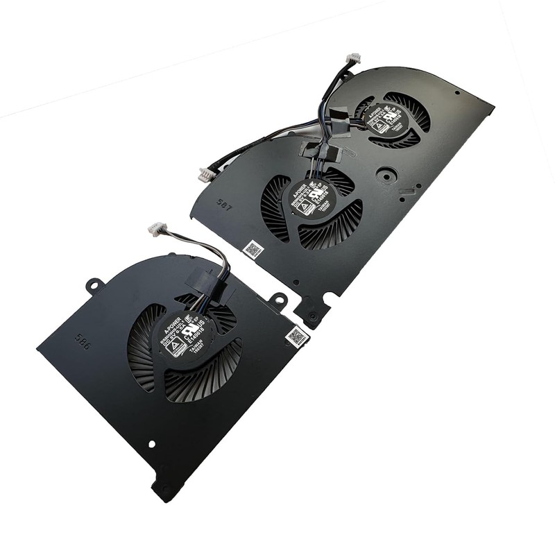 Tiugochr New CPU + GPU Cooling Fan Replacement for MSI