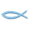 TREND Y Felt Fish Light Blue Approx. 44 mm Long