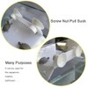Full Transparent Strong Screw Nut Pull Suction Cup Hand Tighten