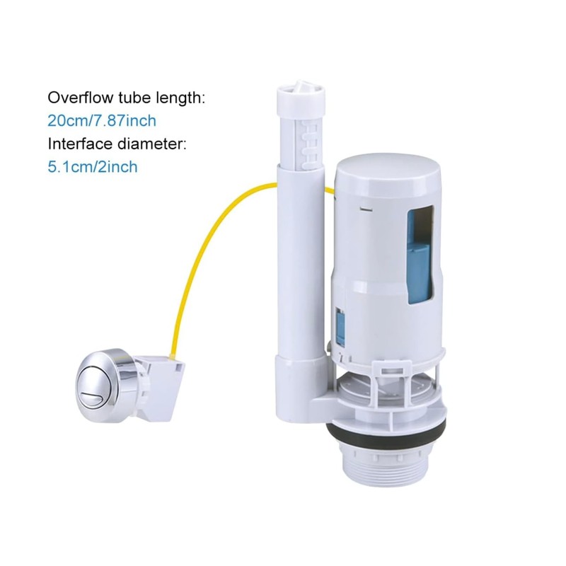 Housler® Dual Flush with Wire Fits All Push Button Toilets