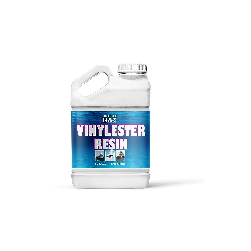 FSD Vinylester Resin Gallon with 60cc Hardener (MEKP)