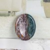 Artistone 2" Crystal Worry Stone,Polished Natural Ocean Jasper Chakra Reiki