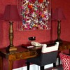 GO&SO Square Cut Corner Lampshades Burgundy Red, 8x14x11 Inch Medium