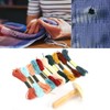 Wooden Darning Supplies Kit Tool for Patching Mushroom Sewing DIY