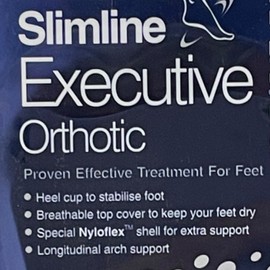 Neat Feat Slimline Executive Orthotic Insoles Large Men US 10-12 Women US 11+