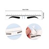 150PCS Eyebrow Stencil Ruler Clear Scale Transparent Eyebrow Shape Positioning