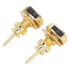Guitar Strap Lock Set End Button Peg Acoustic Electric Guitars