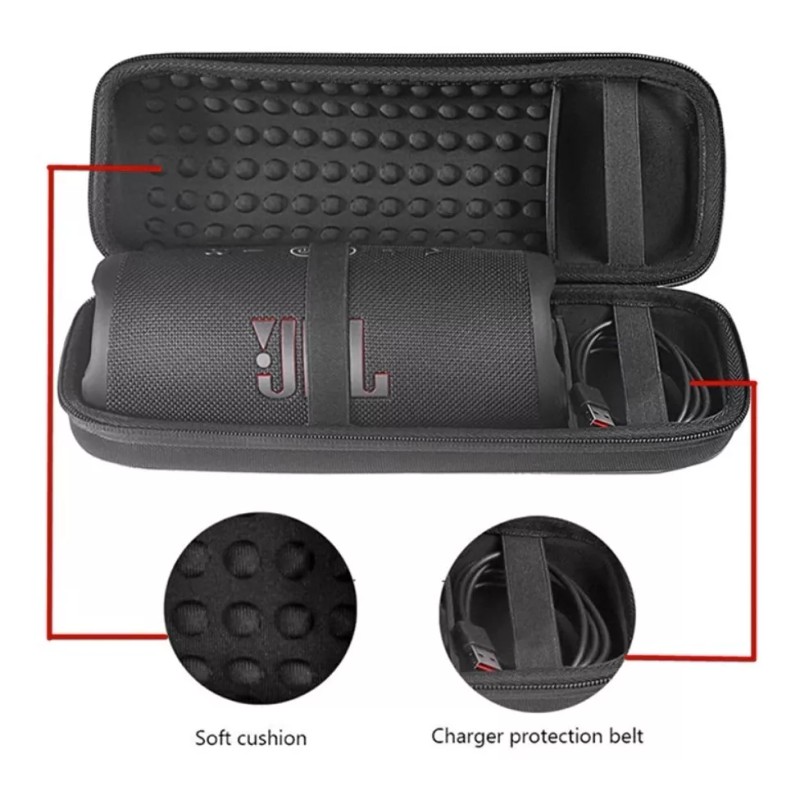 Estuchelandia Estuche Protector Gancho Correa Para Bocina Jbl Charge 5