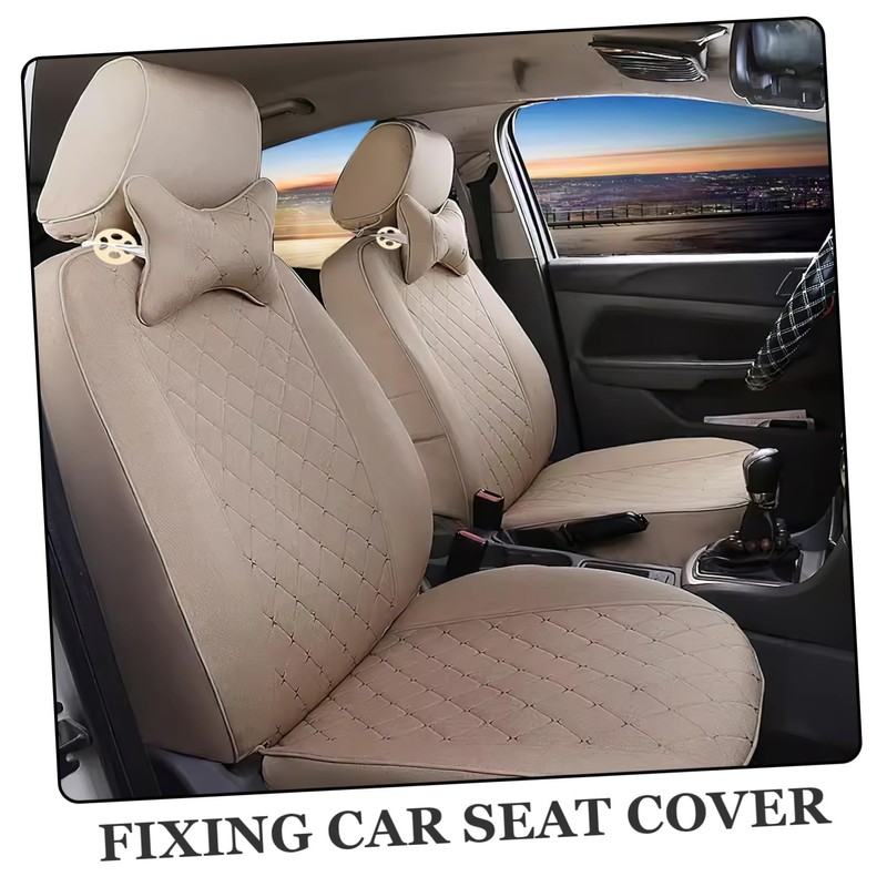 iplusmile 2sets Car Seat Cover Locking Clip Kit Seat Cover