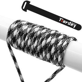 Tiardey PRN-044 Paracord 4mm 100ft (31m) 9 Core Strand,Tear-resistant,Nylon Cord,Mil Spec Type III Paracord,Holds up to 250kg for Outdoor Survival Camping