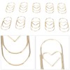 Paper Clips Prevent Slip Rust Proof Love Heart Shaped Decorative