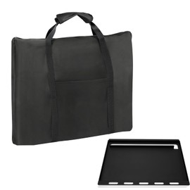 Rilime Griddle Cover for Weber Genesis 300 Series,Flat Top Griddle Cover for Weber Griddle Insert Storage Bag(Griddle NOT Include)-26" L x 1.5" W x 19" H