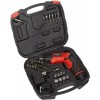 Stalwart - 75-PT1000 Pivoting Screwdriver 45 Pc. Set-Pivoting Cordless Power