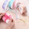 PATIKIL Iridescent Organza Ribbon 1-1/2 Inch x 10 Yard, Sheer