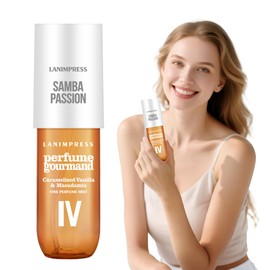 LANIMPRESS Perfume No.4, Body Spray For Women, Travel Perfume, Hair And Body Fragrance Spray, Sweet & Sensual Scent, Long-Lasting Fragrance,Vanilla Body Spray (3 Fl Oz)