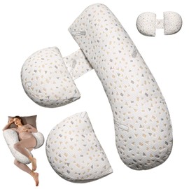 Pregnancy Pillows for Sleeping, Maternity Pillow for Pregnant Women, Support for Back, Legs, Belly, HIPS for Pregnant Women
