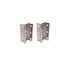 QCAA Three Fold Shutter Hinge, Half Surface for Shutter, Cabinet,