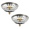 RIBHNXHI 304 Stainless Steel Sink Strainer Plug 79mm, Rust-Proof Kitchen