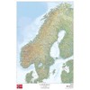 Norway - 24" x 36" Laminated Wall Map