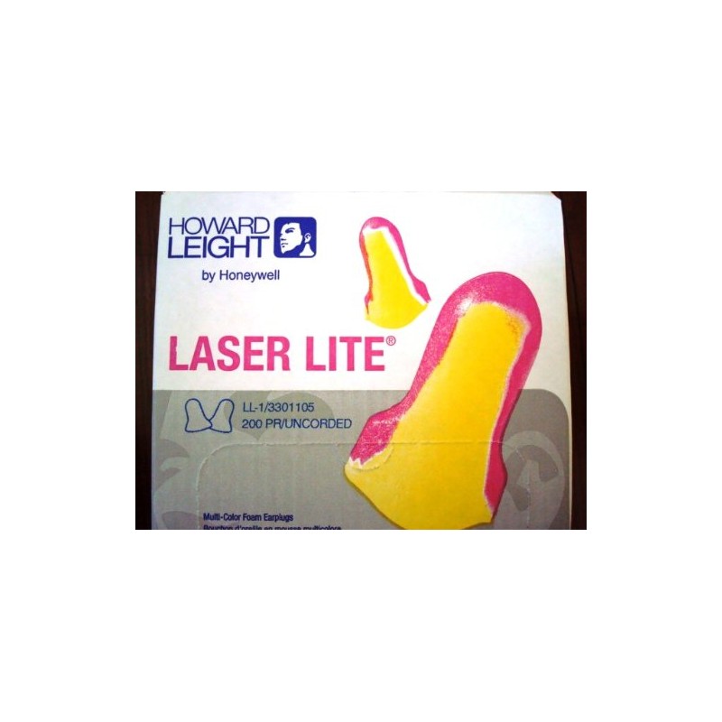 HOWARD LEIGHT Laser Lite 200 Pairs Soft Ear Plugs in