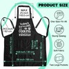 GOSJINNK Funny Cooking Aprons for Men, Today's Forecast Cooking with